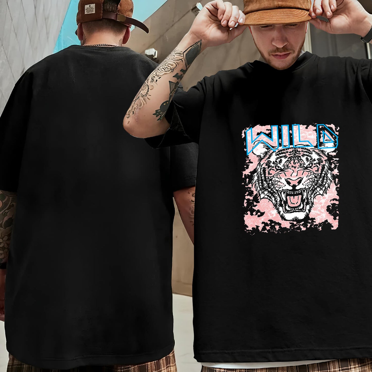 Roaring Tiger - Oversized Tshirt