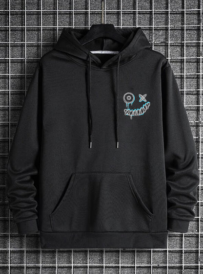 Fake Smiley Face - Hoodie