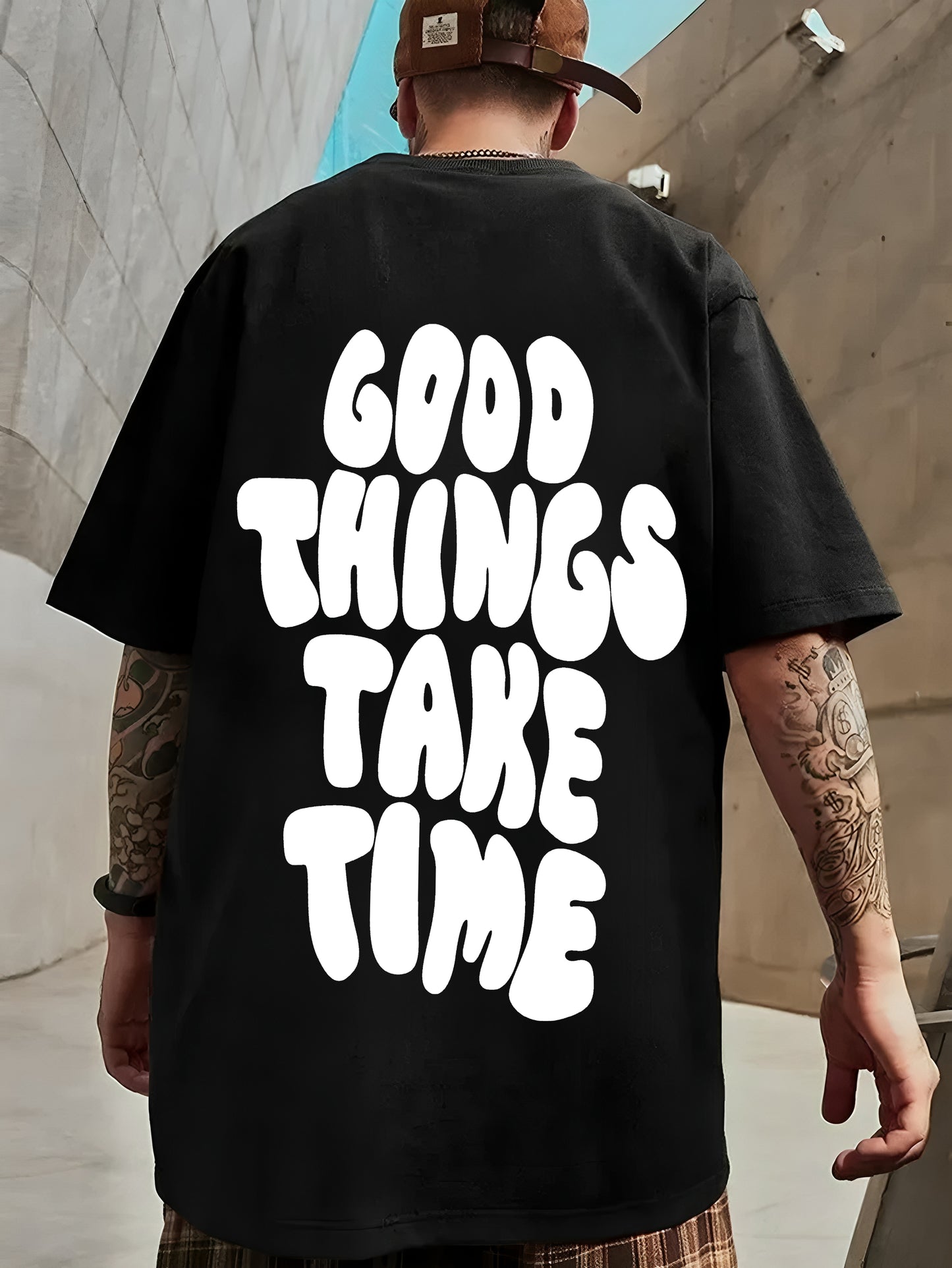 Good Things Take Time - Oversized Tshirt - Verified