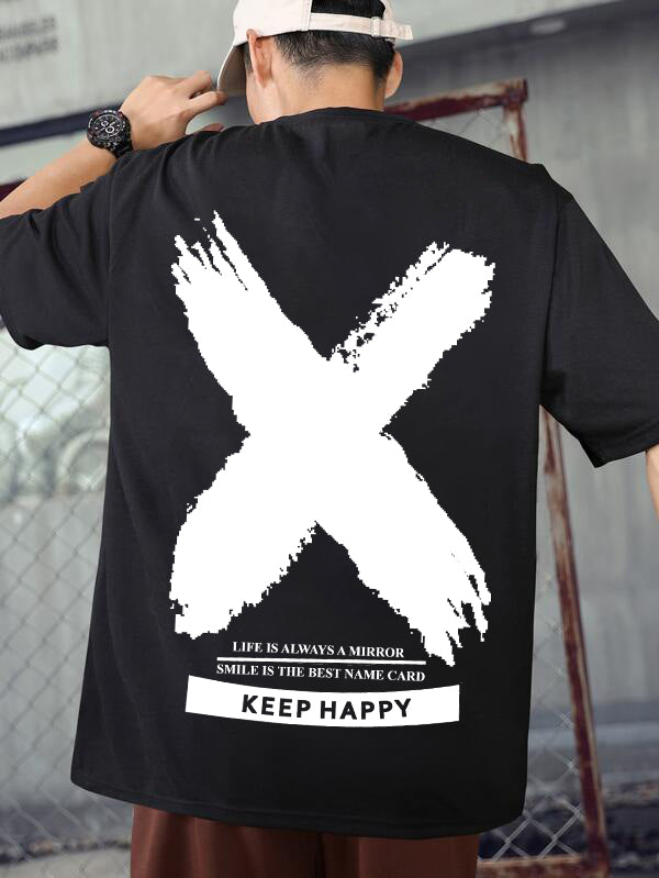 Keep Happy X -oversized Tshirt