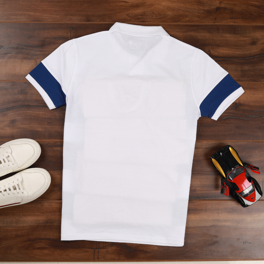 White Color Polo T-shirt