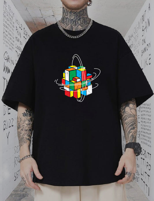 cube t shirt-Oversized Tshirt - Verification