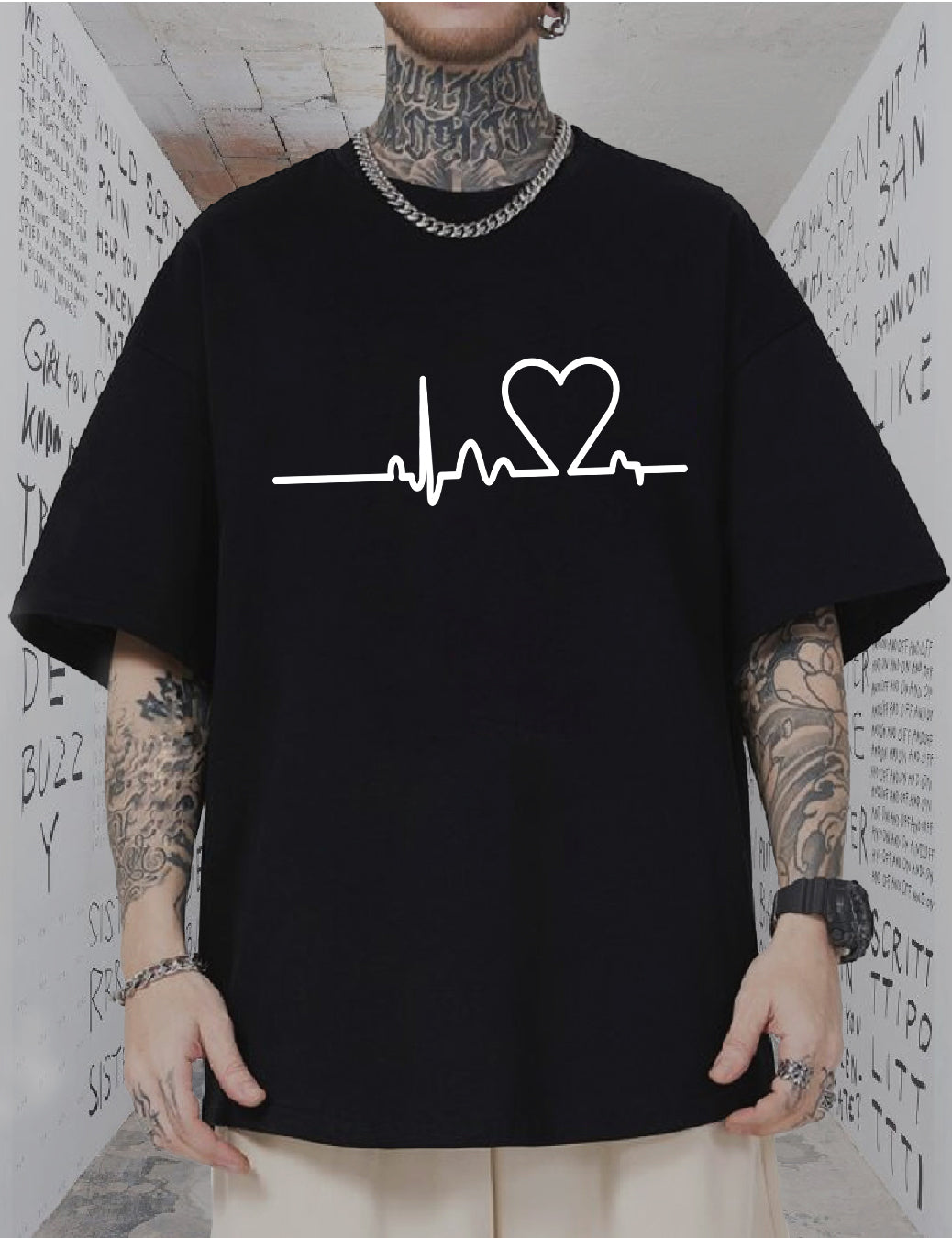 Heart - Oversized Tshirt - Verified