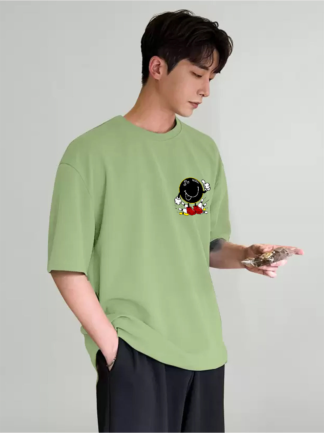 emoji t shirt-Oversized Tshirt - Verified