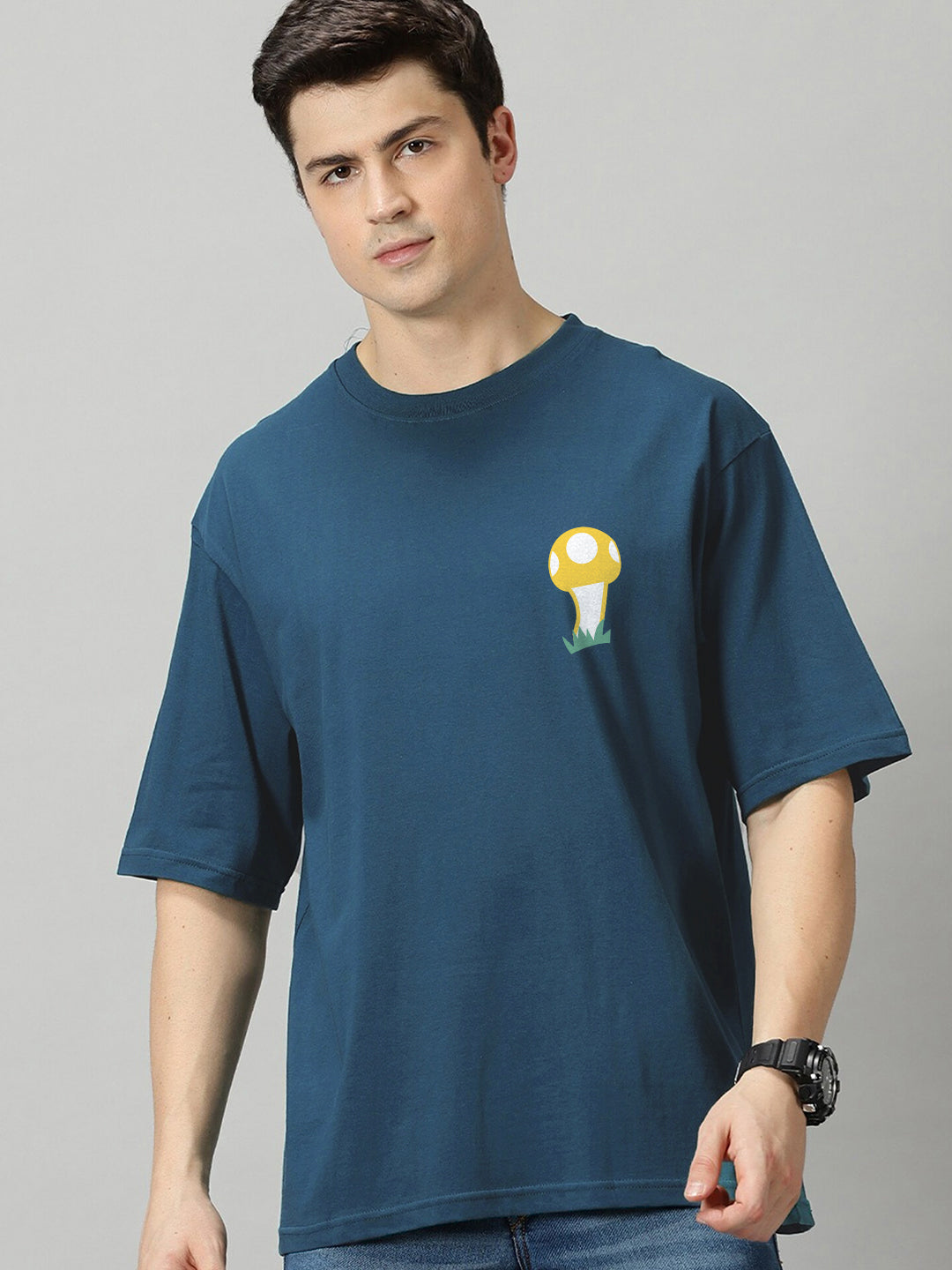 printed t shirt-Oversized Tshirt