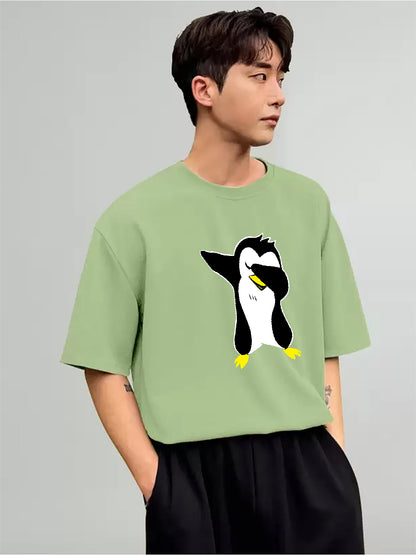 penguin t-shirt-Oversized Tshirt