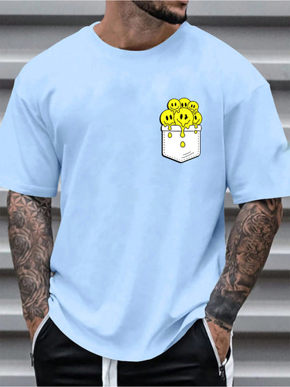 smiley tshirt-Oversized Tshirt