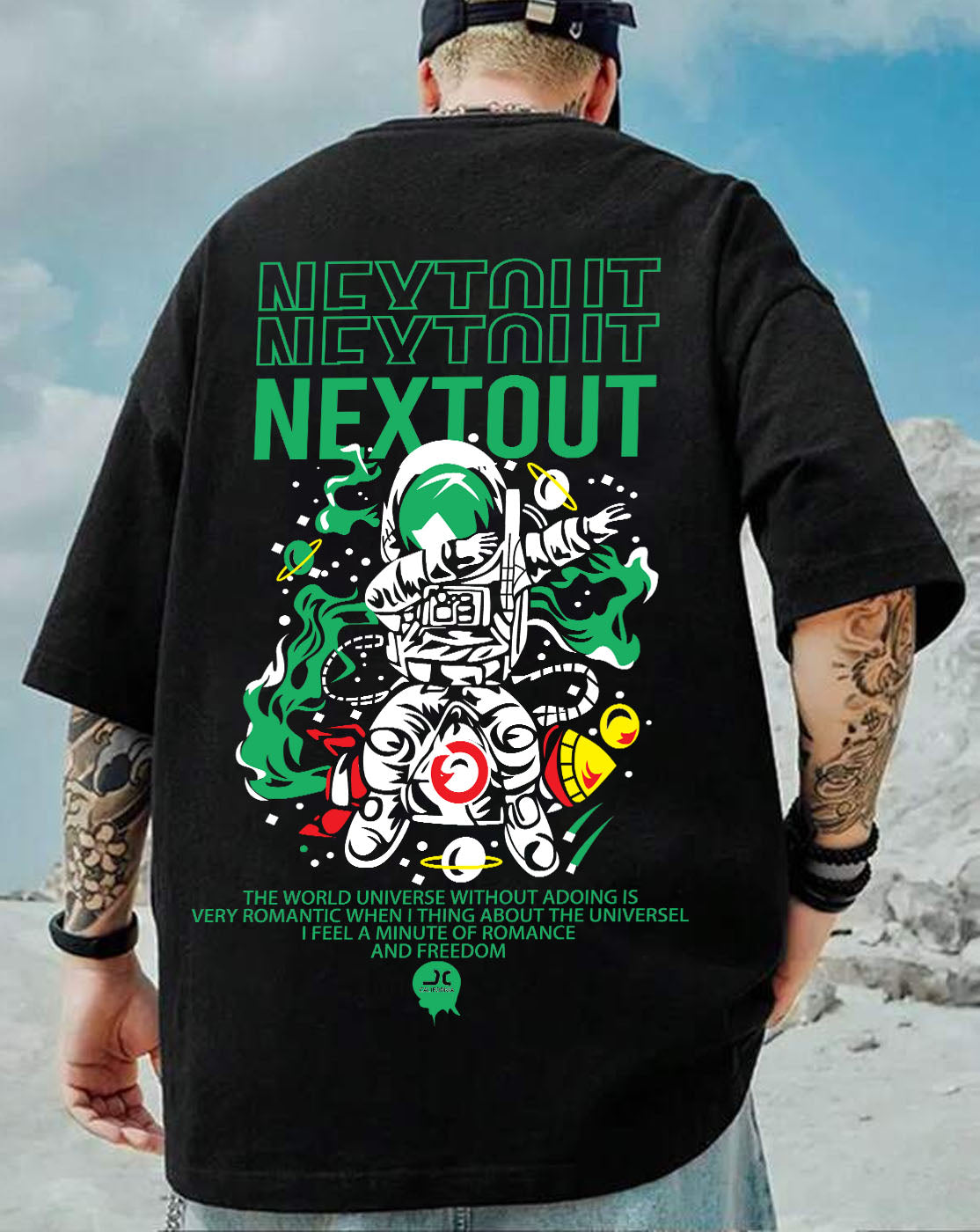 Nextout Space - Oversized Tshirt