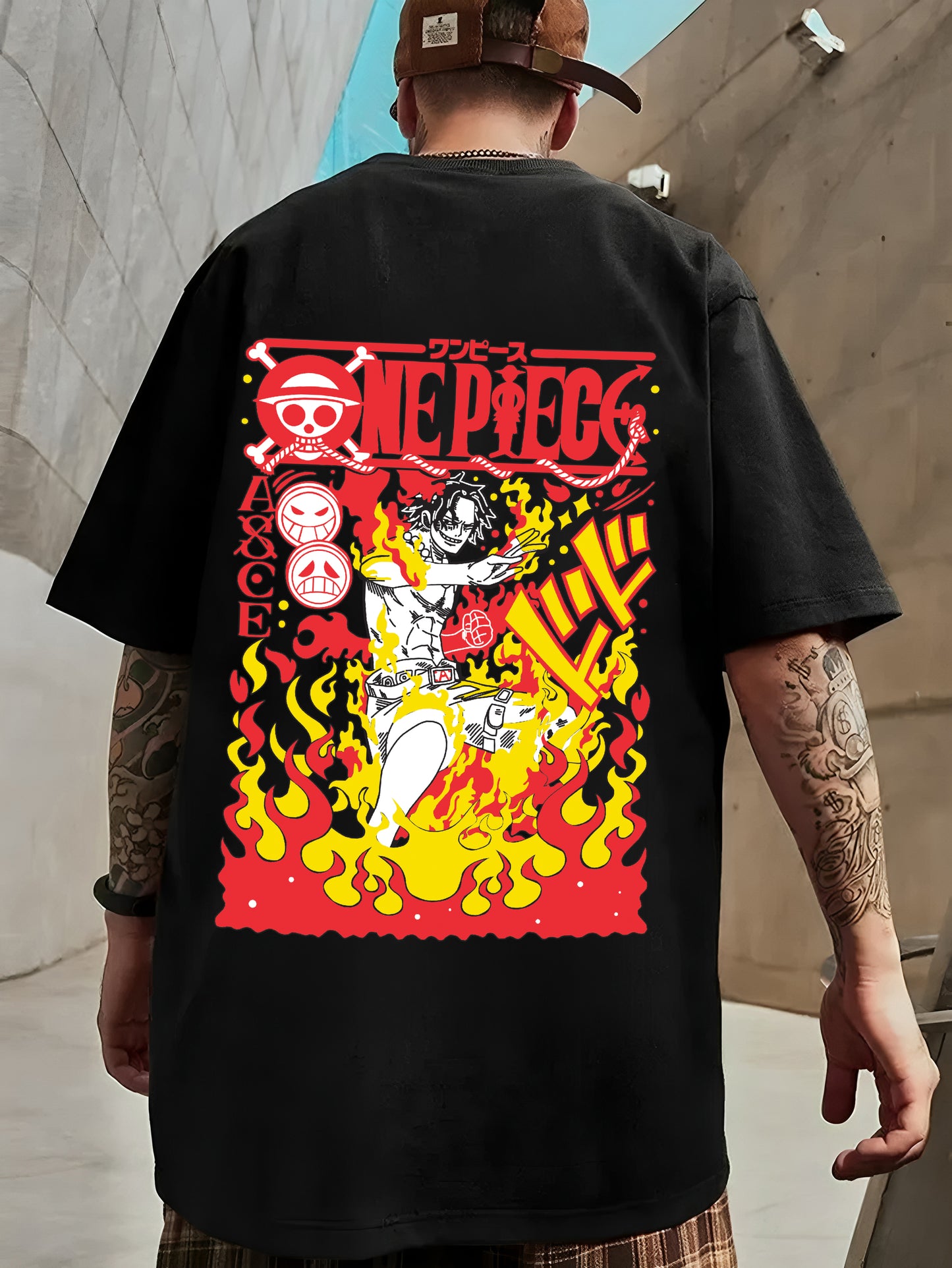 one piece t shirt-Oversized Tshirt