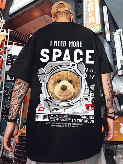 Space Bear - Oversized Tshirt