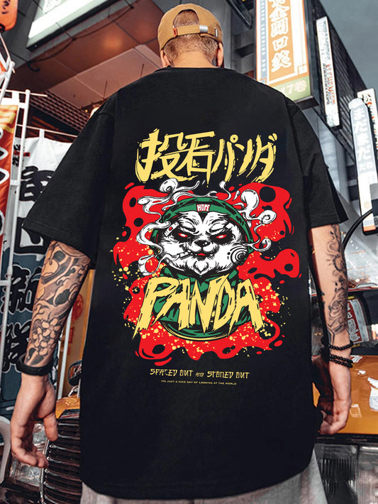 Japanese Panda - Oversized Tshirt