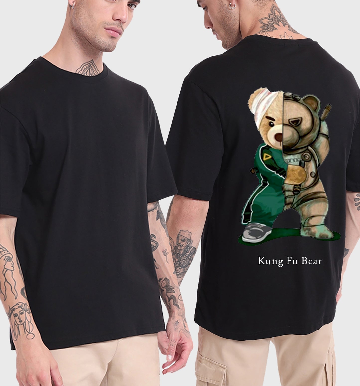 Kunfu Teddy - Oversized Tshirt - Verified