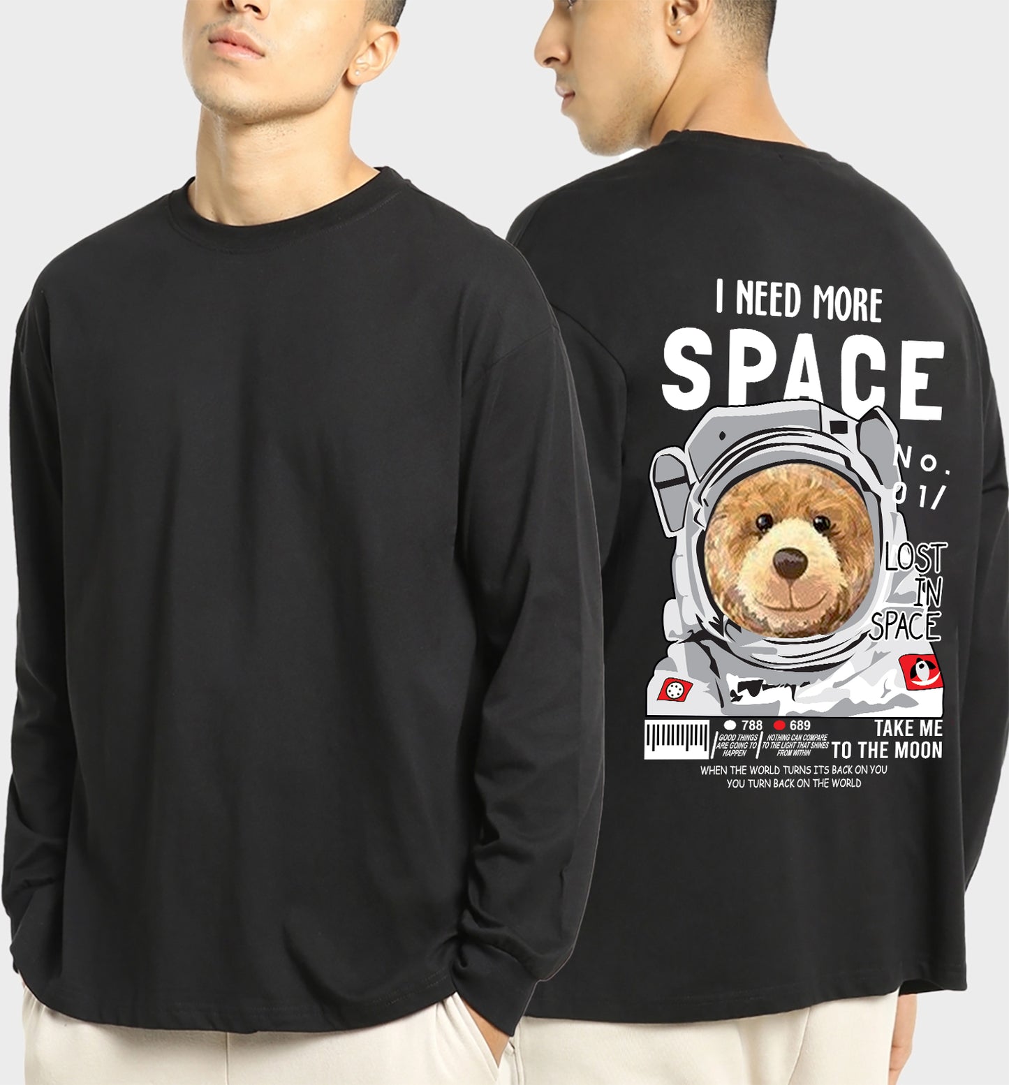 Space Bear - Oversized Tshirt
