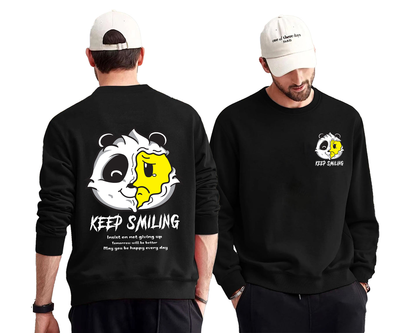 Keep Smiling -Sweatshirt