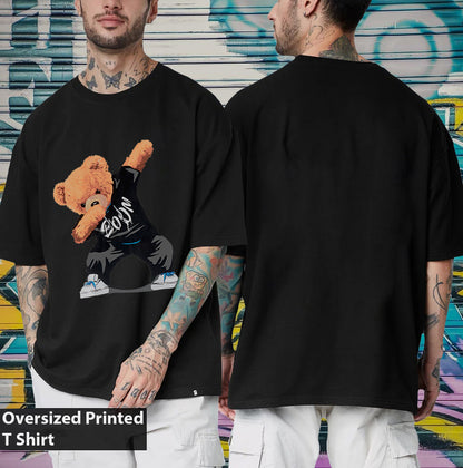 Kungfu Teddy - Oversized T shirt