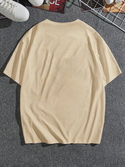 Cream Color Oversized Tshirt - Verified