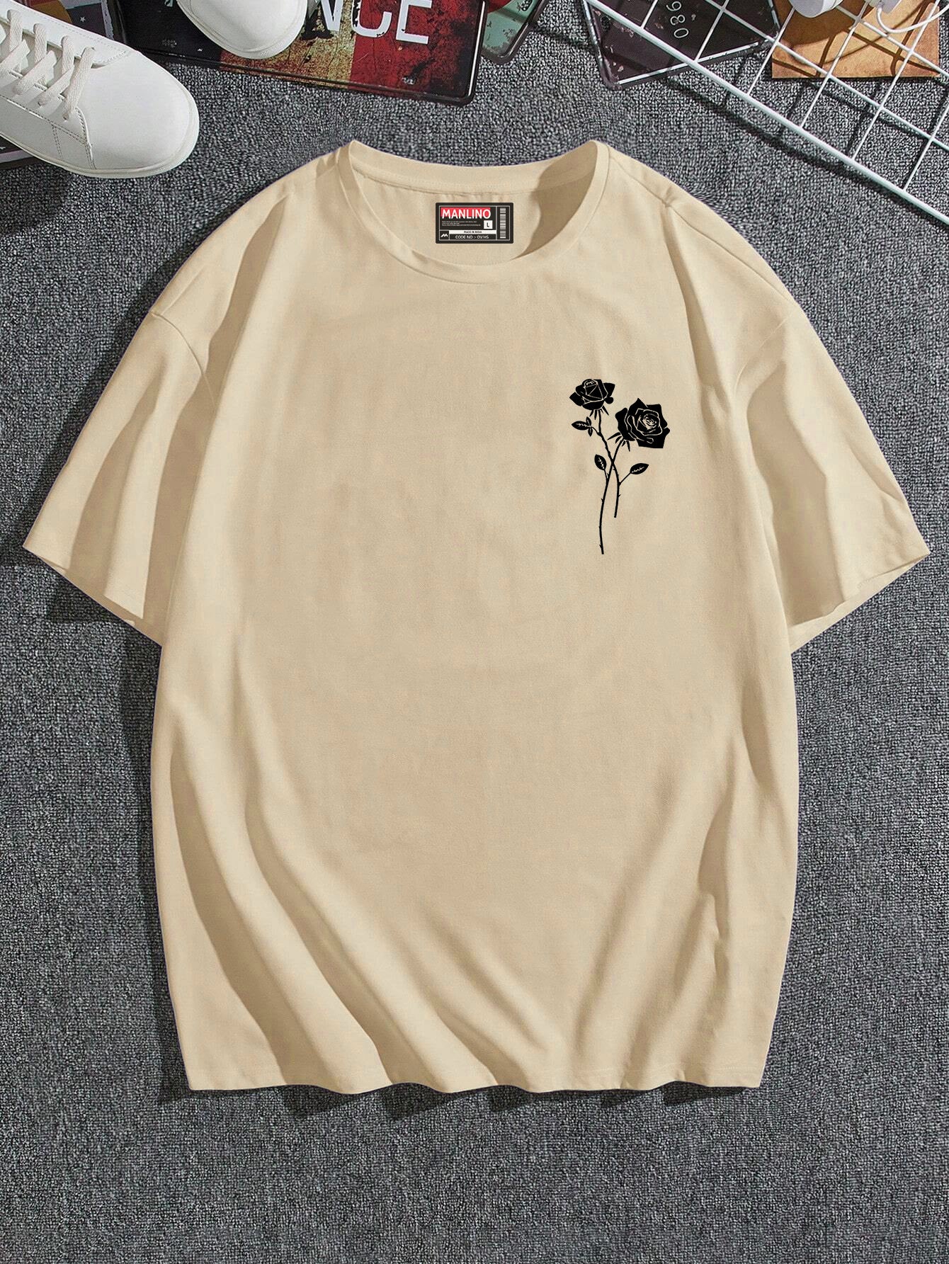 rose tshirt - Oversized T shirt - Verified