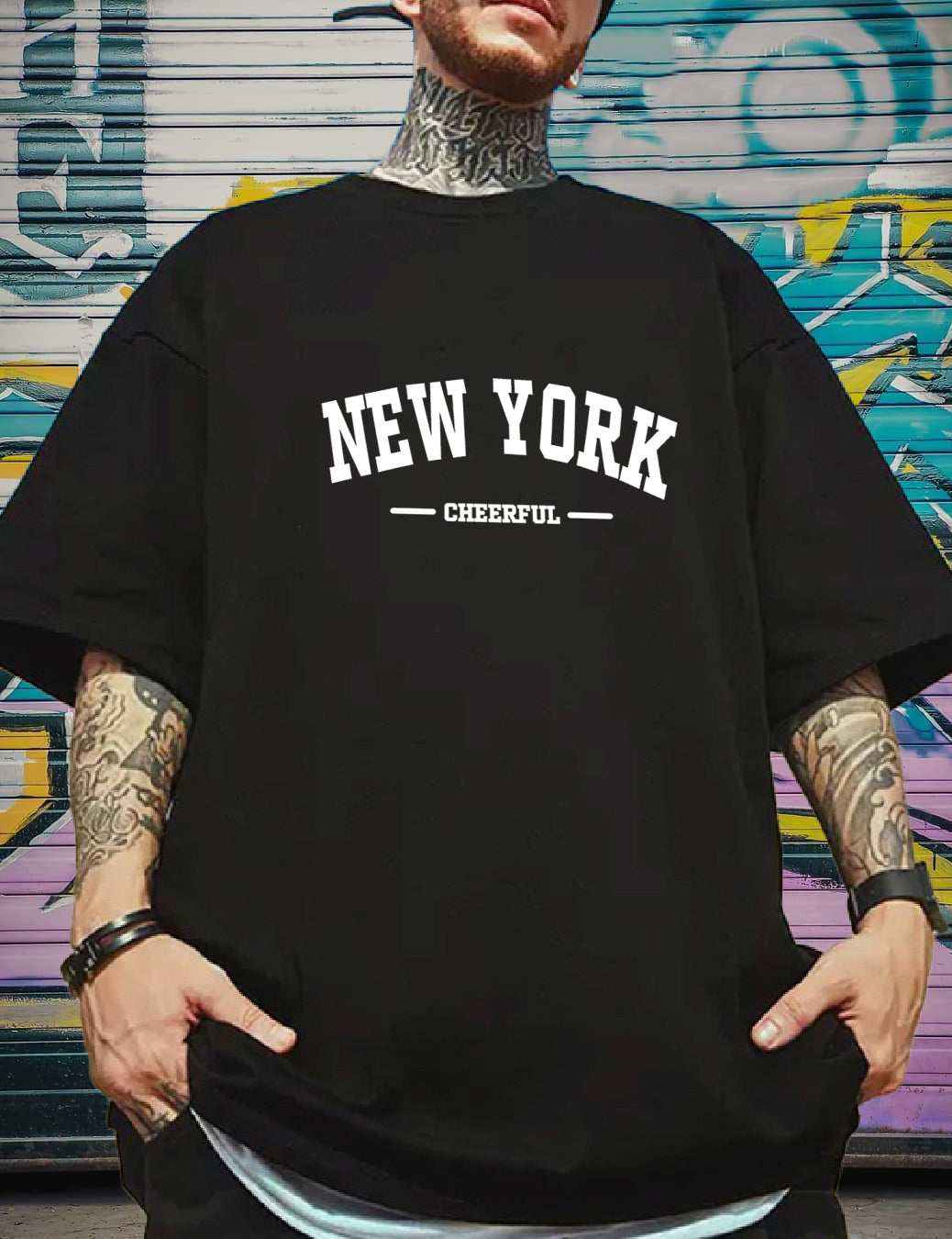 new york t shirt - Oversized T shirt