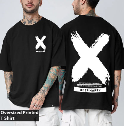 Keep Happy X -oversized Tshirt