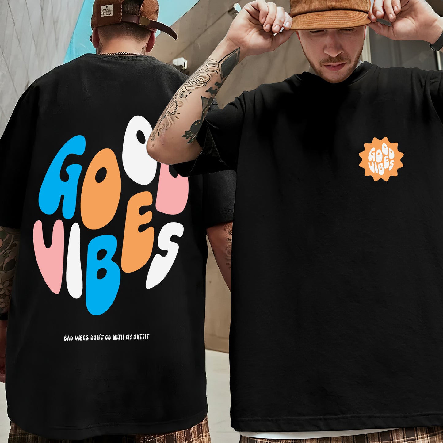 Good Vibes - Oversized Tshirt