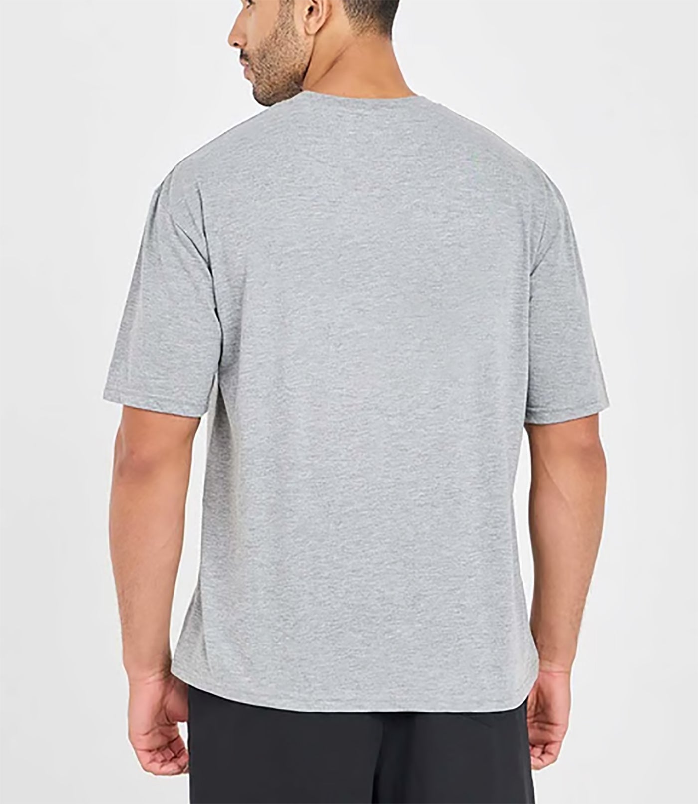 Grey Color Oversized T-Shirt -Verified