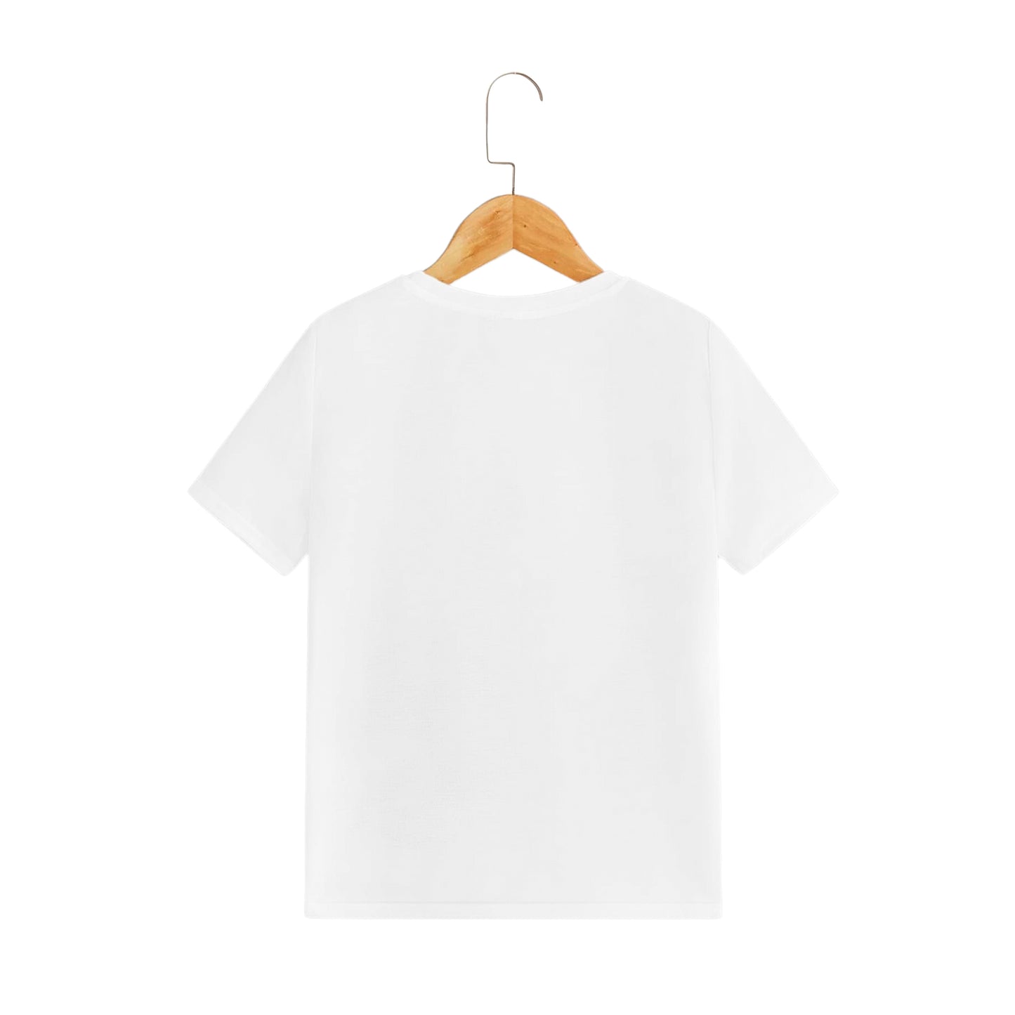 Manlino boys White half sleeve round neck t shirt