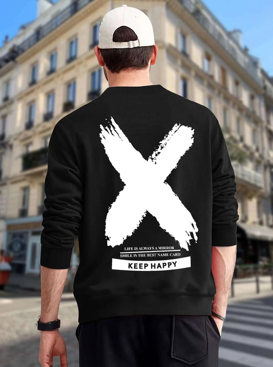 Keep Happy X -Sweatshirt