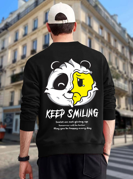 Keep Smiling -Sweatshirt
