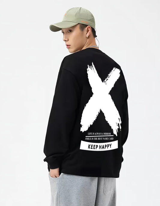 Keep Happy X -oversized Tshirt