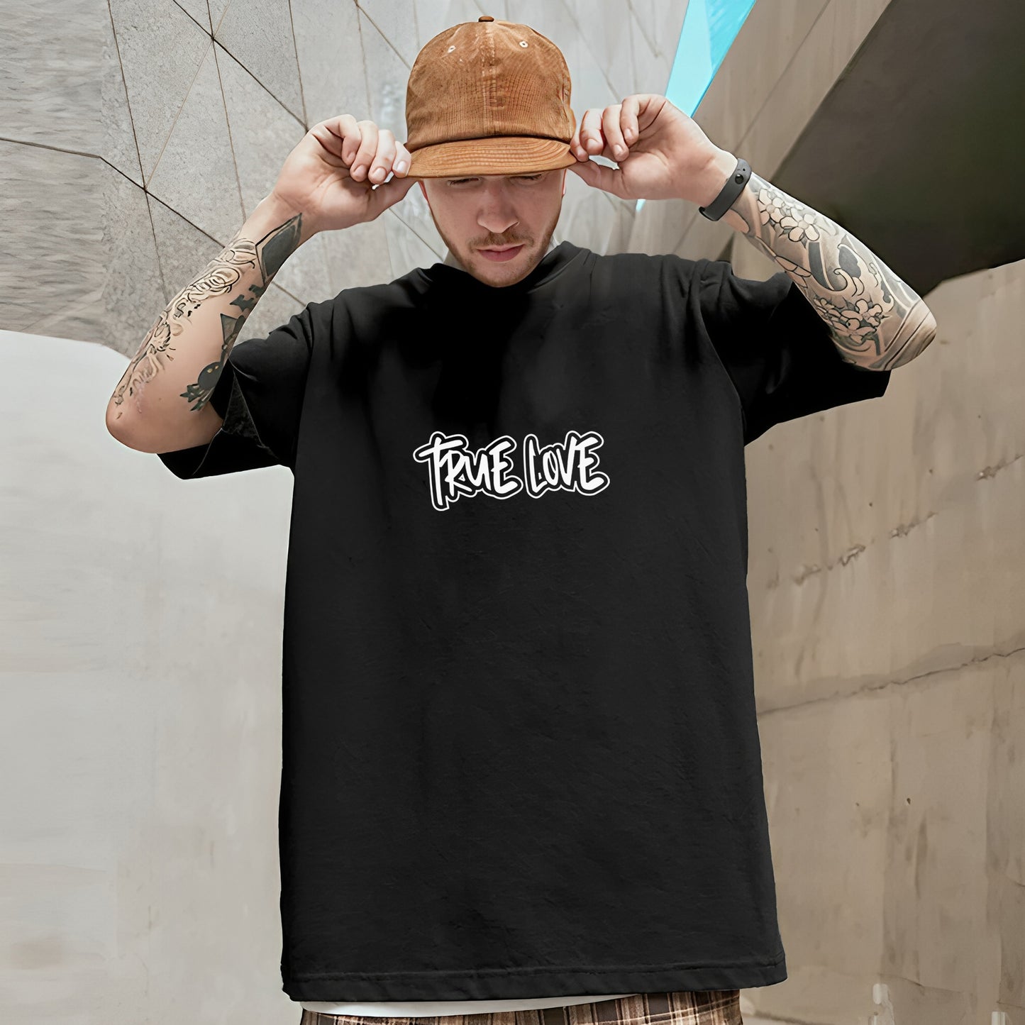 true love t shirt - oversized t shirt - Verification