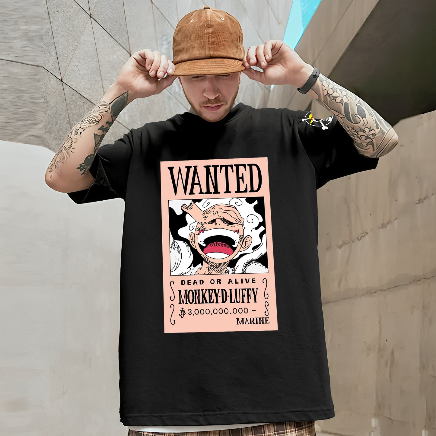 monkey d luffy t shirt-Oversized Tshirt - Verified