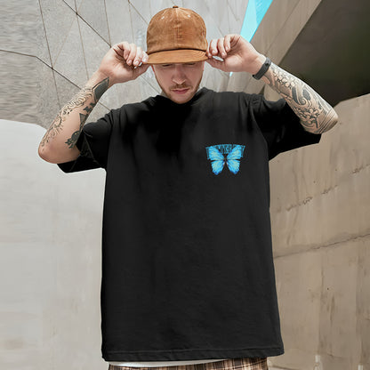 butterfly tshirt- oversized t shirt - Verification