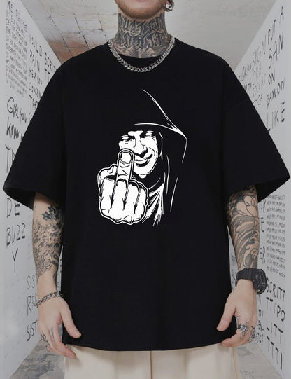 Middle finger - Oversized T shirt