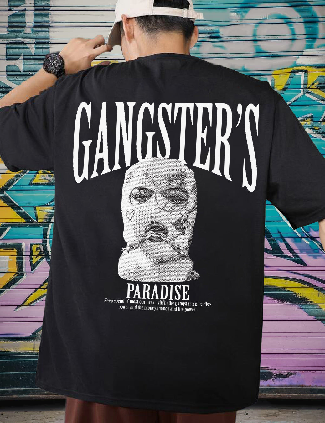 Gangster Paradise - Oversized Tshirt - Verified