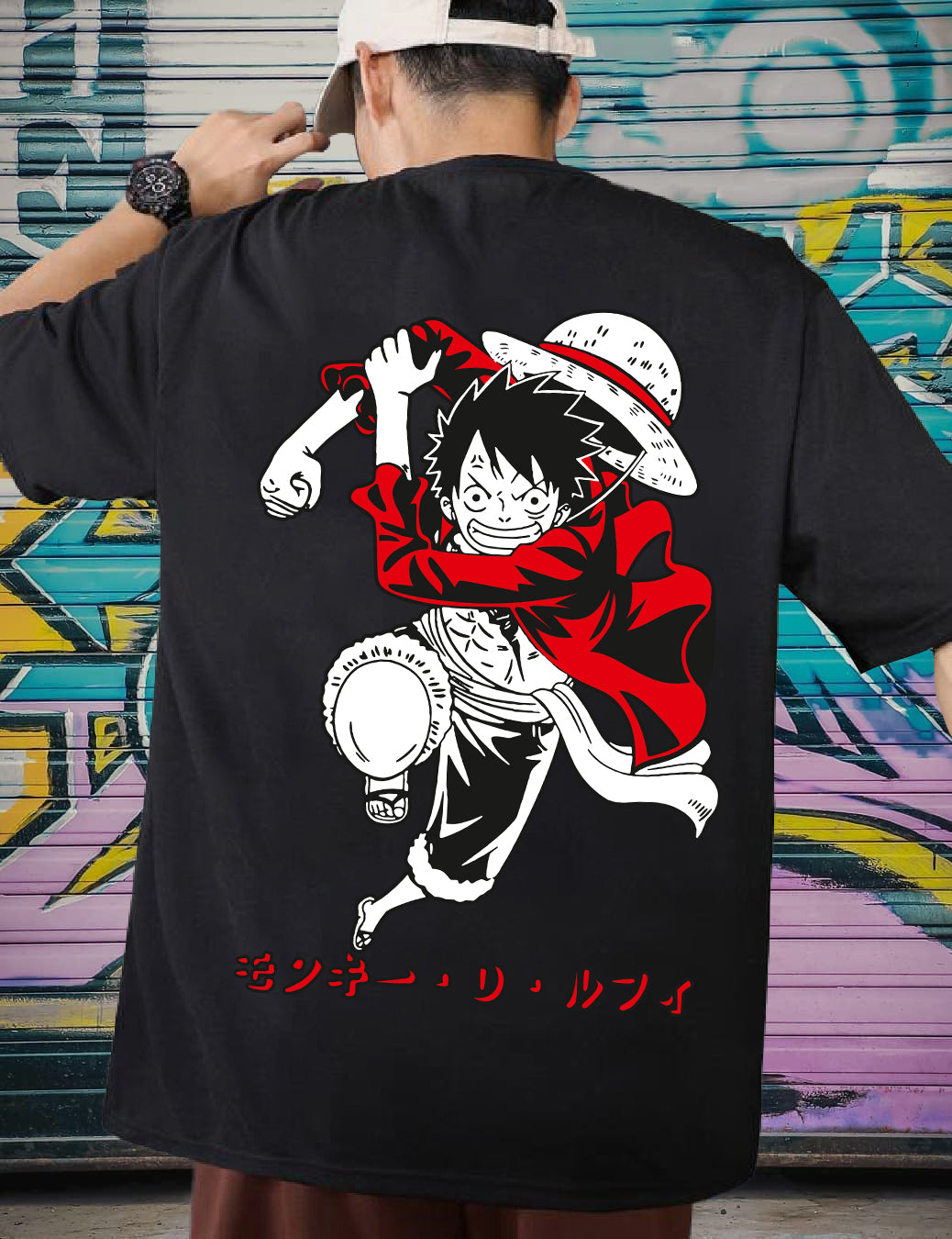 Monkey d Luffy - Oversized Tshirt - Verification