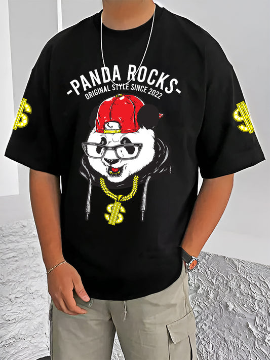 Gangster Panda - Oversized Tshirt