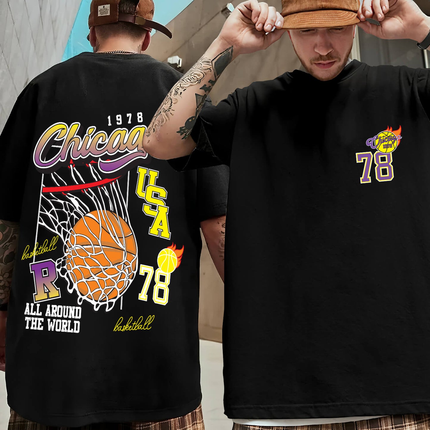 Chicago - Oversized Tshirt