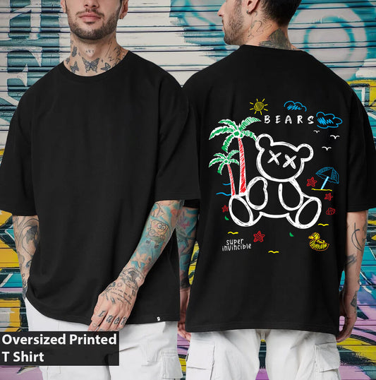 oversized t shirt teddy