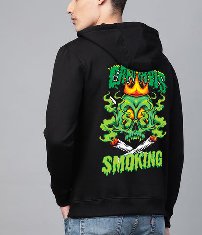 Smoking Skull - Hoodie