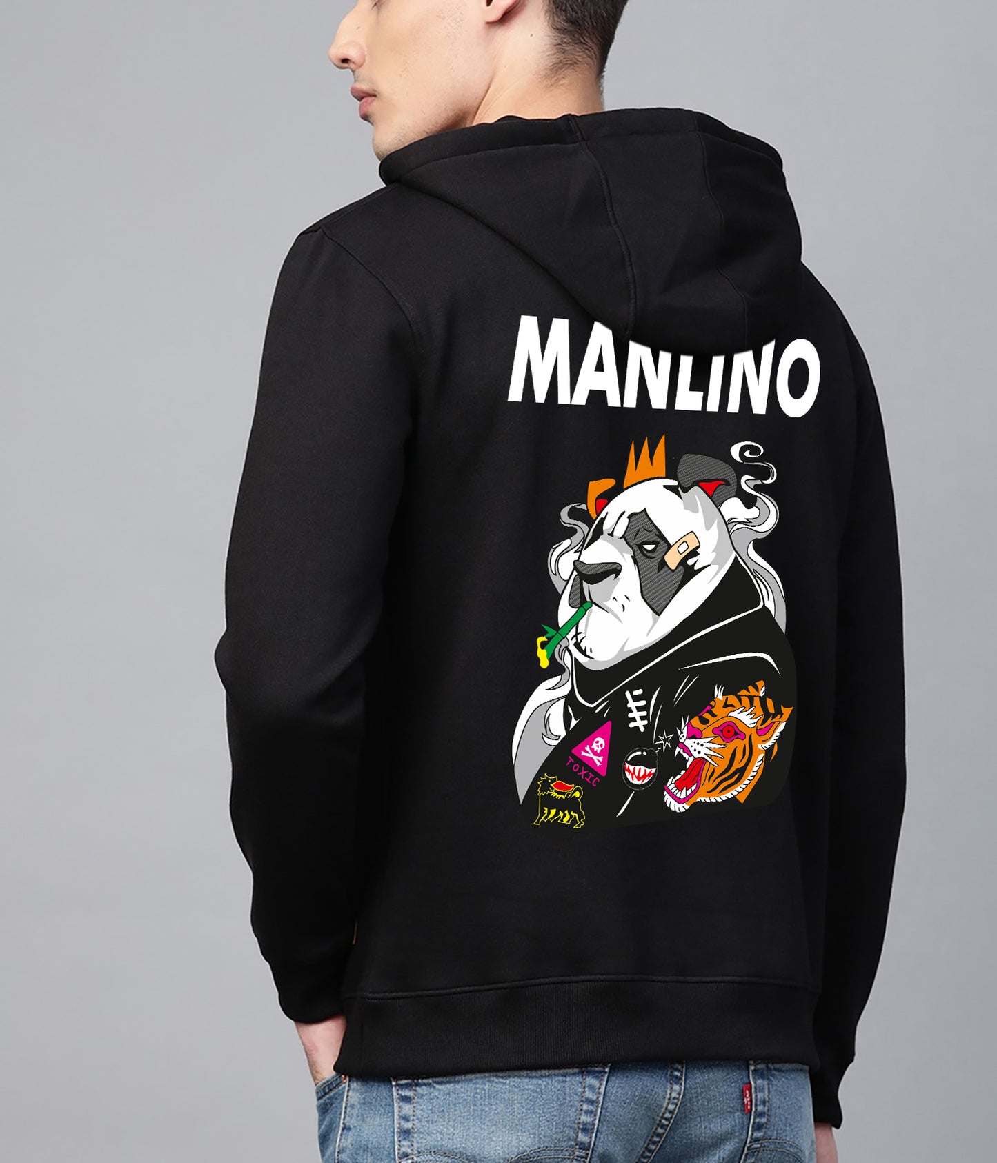 Manlino Panda - Hoodie